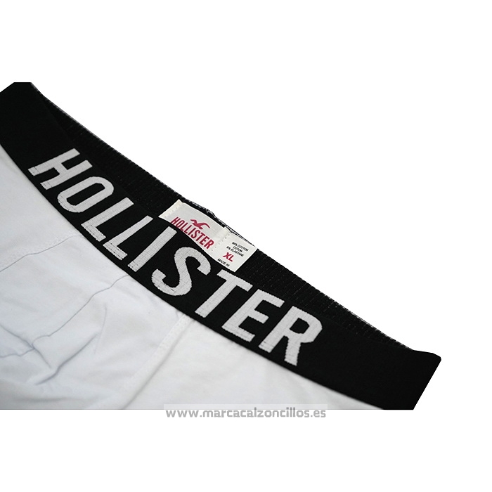 Boxer Hollister Hombre Blanco